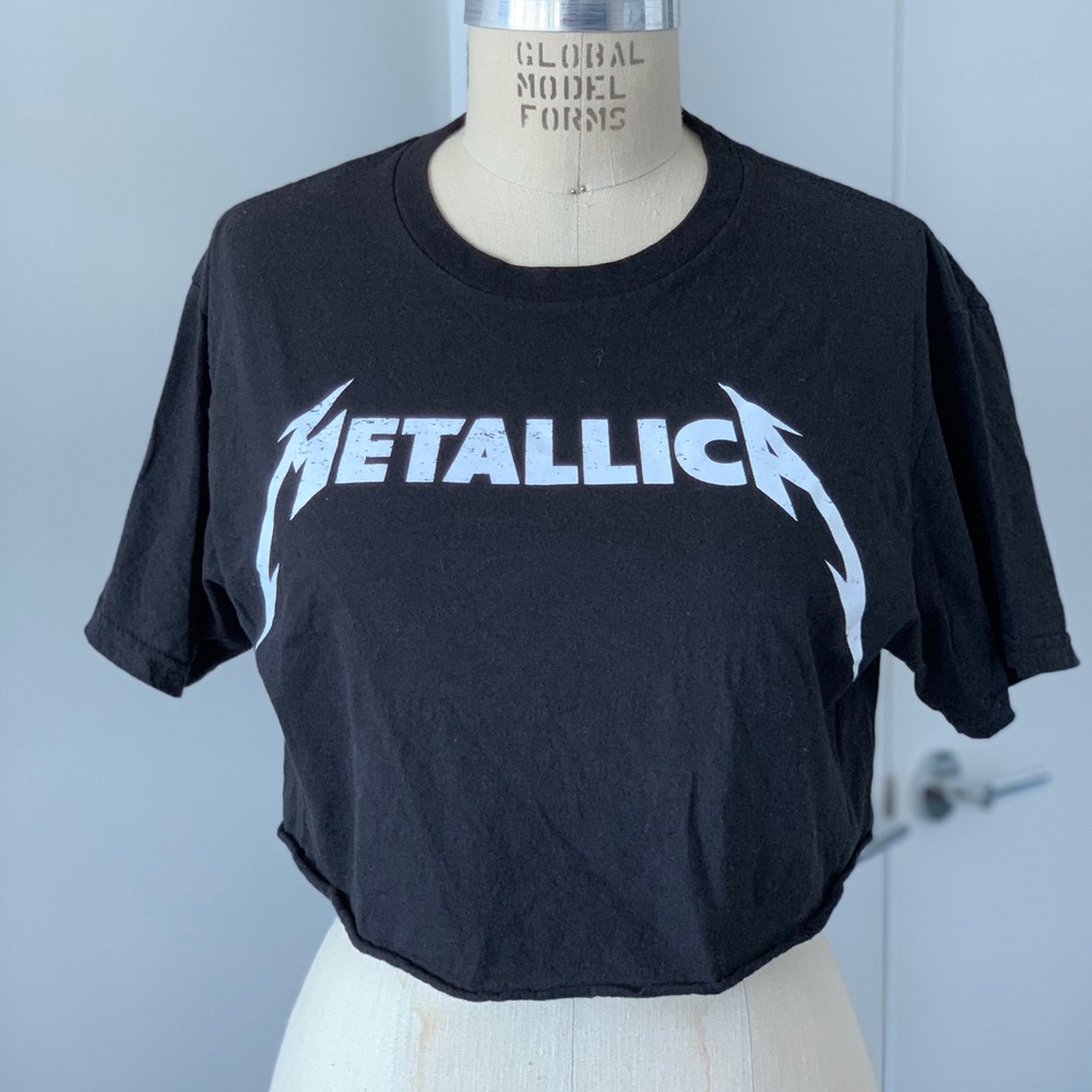 Metallica Crop T-Shirt